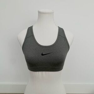 Nike Women's Dri-fit Sports Bra Grey